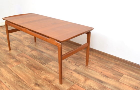 Image 1 of Teak Modell 640 Couchtisch von Peter Hvidt & Orla Mølgaard-Nielsen für France & Søn / France & Daverkosen, 1950er Jahre.