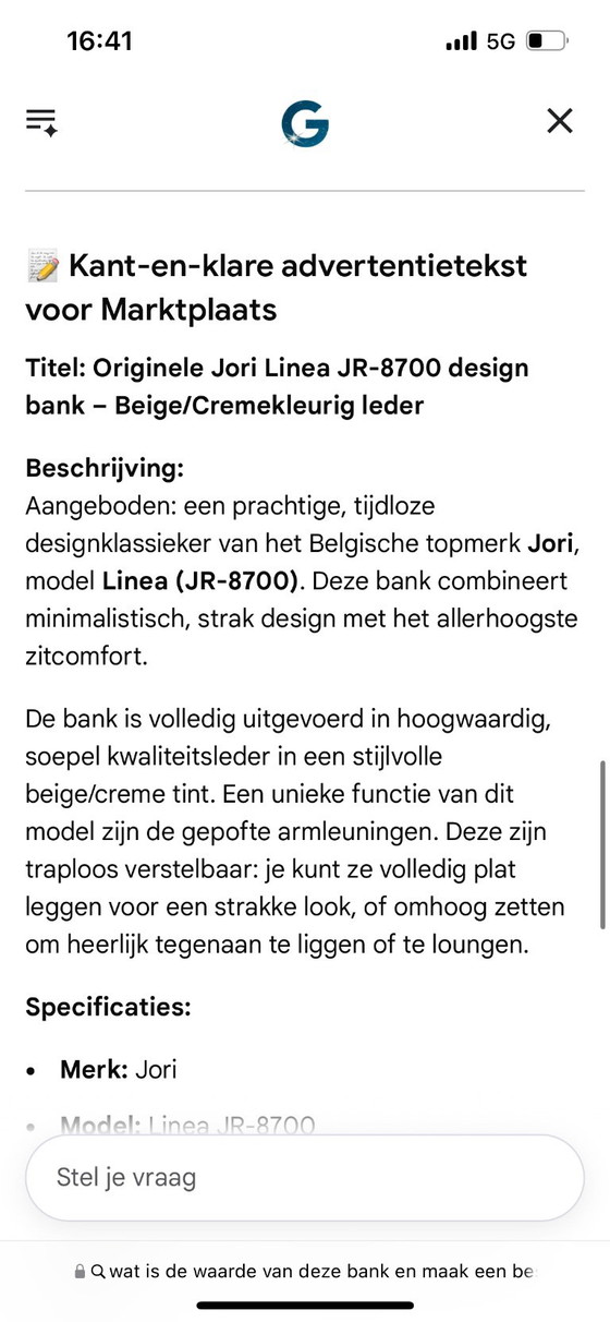 Divano di design 2/3 posti – Jori, Divani, Pelle (photo 20 of 23)