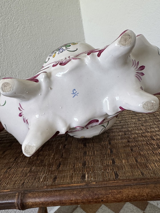 Image 1 of Jardinière Faïence Desvres Ancienne