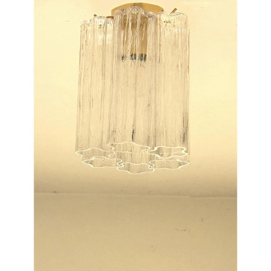 Image 1 of Preciosa lámpara de techo empotrada de cristal de Murano Tronchi de Simoeng