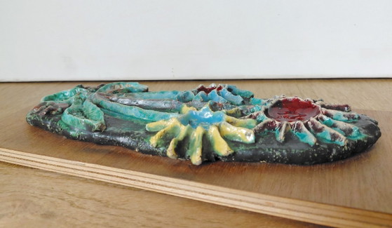 Pannello murale in ceramica vintage, Hugria (anni '60/'70 BAP) – Decorazioni murali (photo 16 of 18)