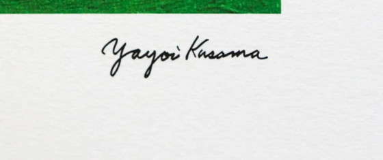 Image 1 of Da Yayoi Kusama, La prateria in estate, litografia, anni '90