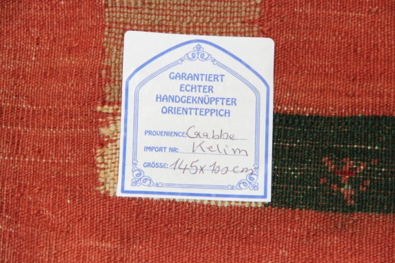 Image 1 of Original Modern Perser Gabbeh,Kelim Woll Teppich 145 x 100 cm Top Zustan