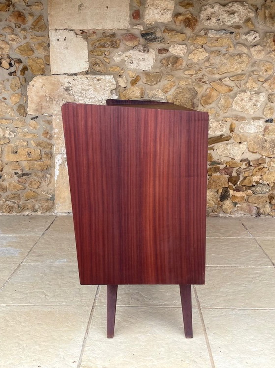 Image 1 of Mid-Century, Ash and Mahogany Sideboard 1950s
