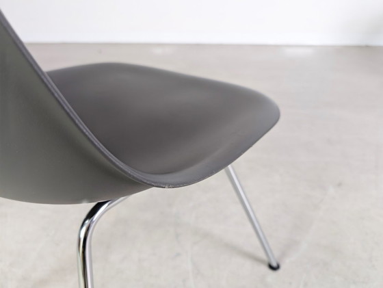 Image 1 of Set originale di 5 pezzi di sedia laterale Vitra Charles & Ray Eames, grigio