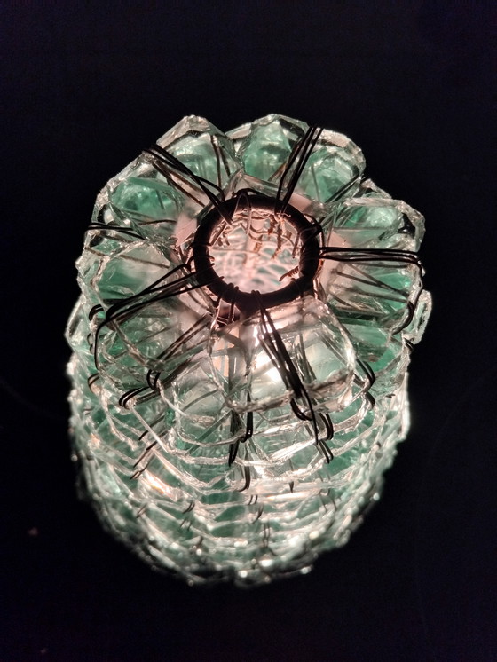 Image 1 of Italienisches Glasdesign Brutalistischer Lichtkegel