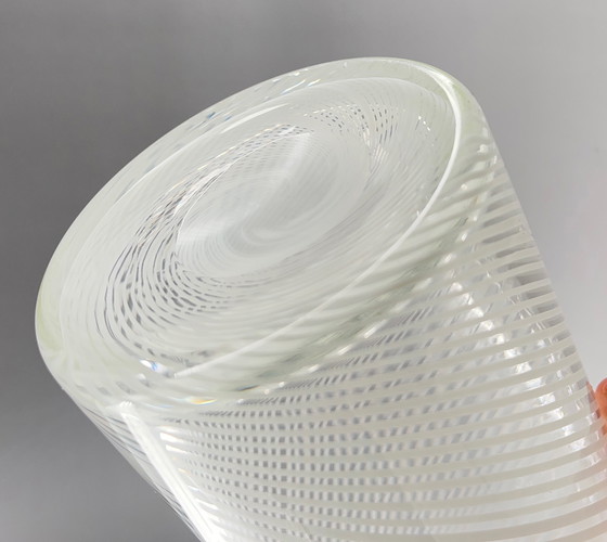 Image 1 of Mezza Filigrana ( ?), Murano ( ?) Vase en verre