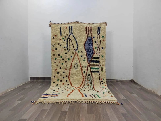 Alfombra marroquí de pura lana 2,5 x 1,5 m – Wool (photo 10 of 11)