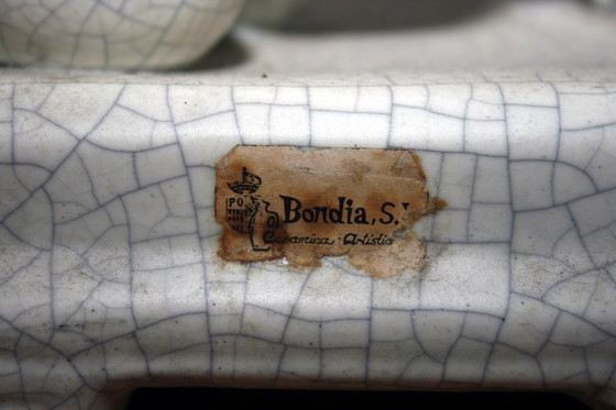 Vintage Keramische Foo Dog – Bondia Ceramicas (Manises, Spanje) – Jaren '60/'70 – Decoratieve objecten (photo 5 of 11)