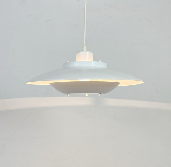 Image 1 of Scandinavische Vintage hanglamp - Vliegende Schotel - Ruimtetijdperk - 1970