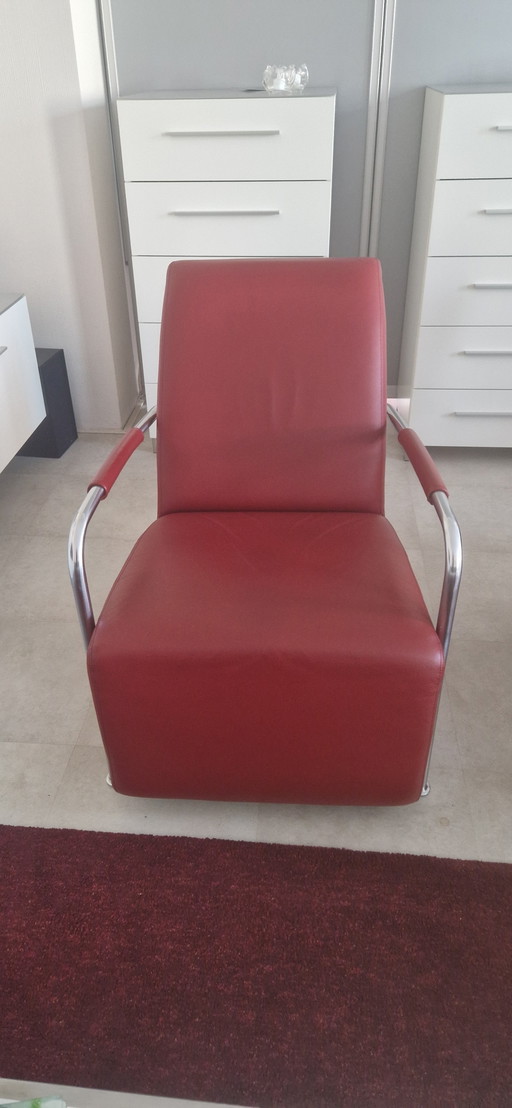 Rode Jan des Bouvrie stoelen