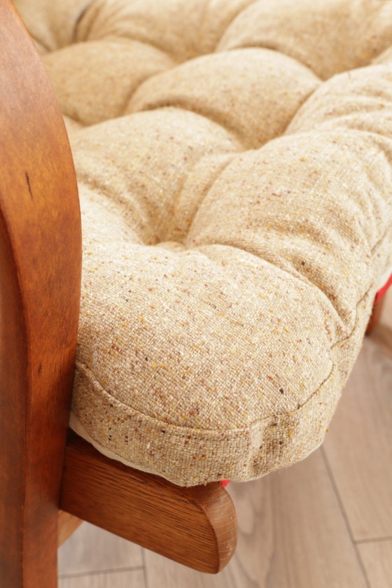 Image 1 of Mid Century Paar Loungesessel, tschechoslowakisches Duett, Designer K.Kozelka &amp; A.Kropacek, 1940er Jahre, Bugholz, natürlich