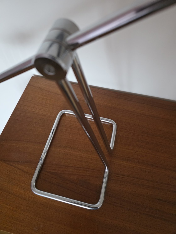 Lampada scandinava Abo Randers anni '70 – Lampade da scrivania, Metal, Chrome (photo 10 of 10)