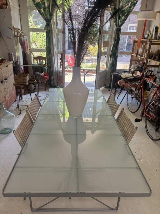 Niels Gammelgaard dining table for IKEA / Mart Visser chairs