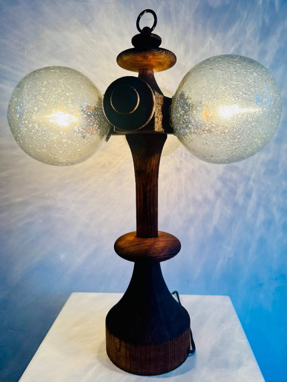 Image 1 of Rara lámpara de mesa modelo 14 de Temde Leuchten, Suiza, años 60