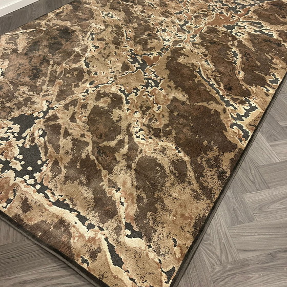 Image 1 of Brinker Carpets Onyx Dessin 884 Braun Schwarz 200x300 Teppich