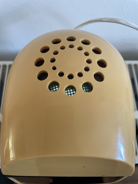 Image 1 of Timco Tischlampe mit LED-Wecker 1970er Space Age retro Hong Kong. Teleskopische Kapsel. selten.