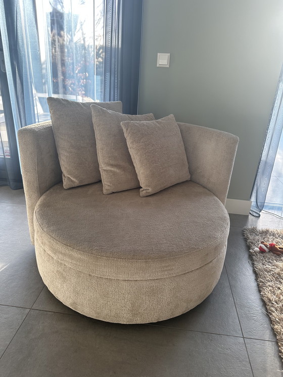 Image 1 of Sofa, swivel armchair, carpet
