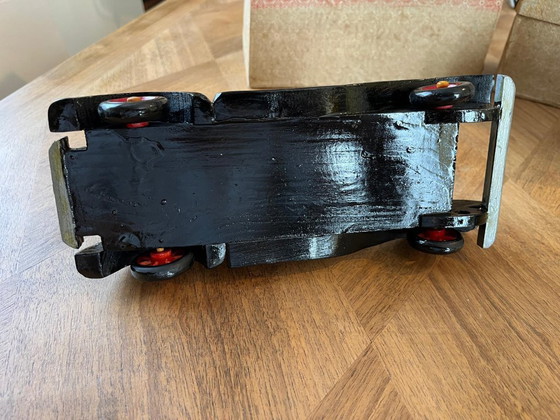 Lotto di 4 auto d'epoca in legno – Oggetti decorativi, Wood (photo 8 of 10)
