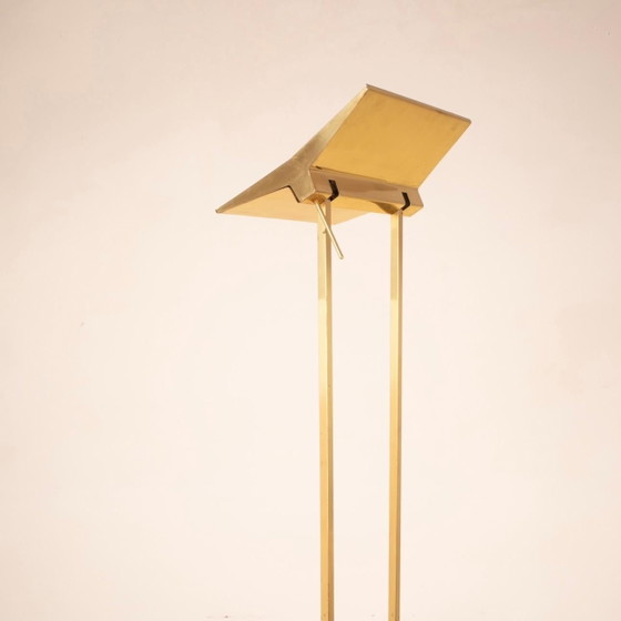 Marco Zotta Lampada da terra modernista italiana in ottone dimmerabile 1970 – Lampade da terra (photo 15 of 20)