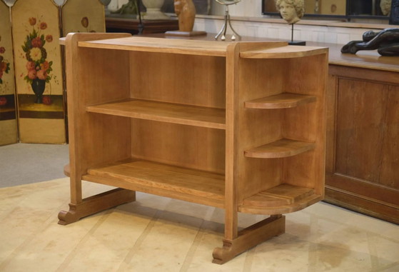 Art Deco modernistische eiken plank uit de jaren 1940. – Wandrek (photo 8 of 13)