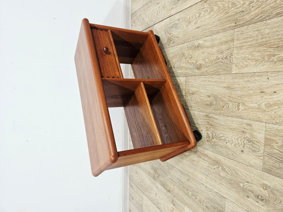 Scandinavian Teak TV Hi-Fi Cabinet, 1970s – TV furniture, Wood (photo 7 of 12)