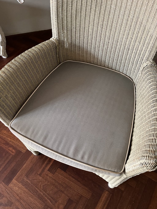Chaises en rotin Vincent Sheppard 6x