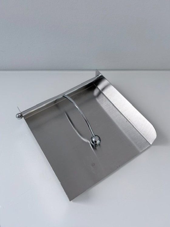 Porte-serviettes vintage en acier inoxydable avec poids – Accessoires de table (photo 9 of 13)