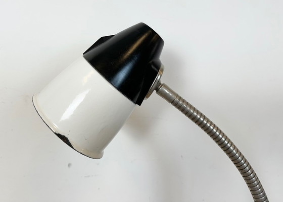 Image 1 of Industrial Soviet  Gooseneck Work Table Lamp, 1960s