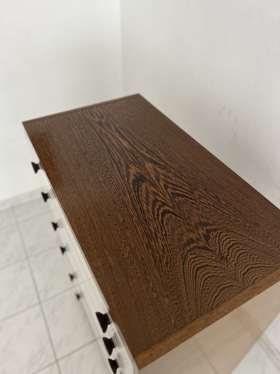 Image 1 of Vintage ladekast wenge hout 6 lades