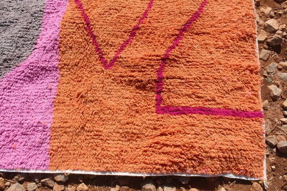 Kleurrijk Marokkaans wollen vloerkleed 250cm x 150cm – Vloerkleden en tapijten, Wool (photo 6 of 12)