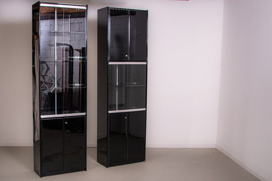 Image 1 of Set di librerie Olinto disegnate da Kazuhide Takahama per B&B Italia circa. 1980