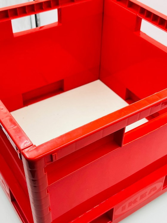 Image 1 of MÄRD IKEA rolling storage box, postmodern design