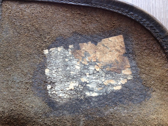 Image 1 of German leather satchel WW1/WW2