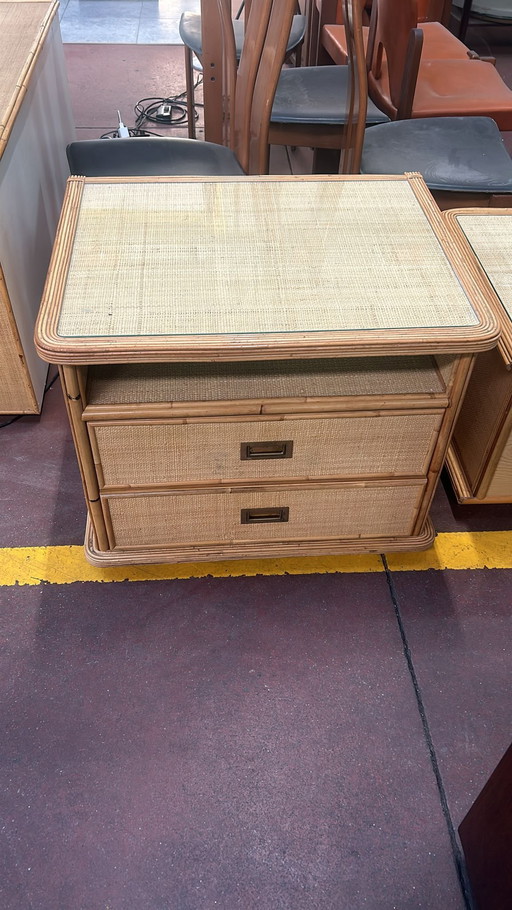 Vivai del Sud night table, 1970s