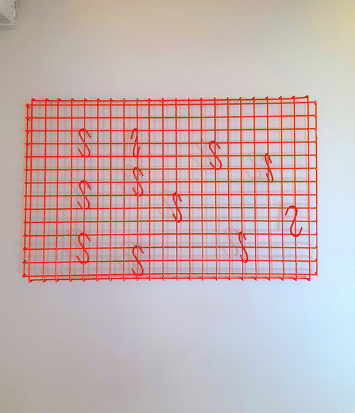 Office storage grid, Binetta for Secosse, 1980