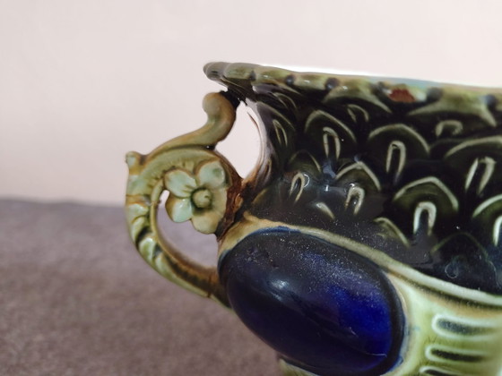 Image 1 of Gustave de Bruyn vases and bowl