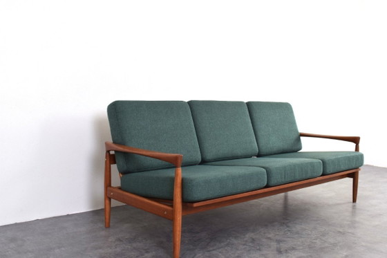 Divano Kolding Mid-Century di Erik Wørts per IKEA, anni '60. – Divani 3 posti, Textile, Wood (photo 11 of 16)