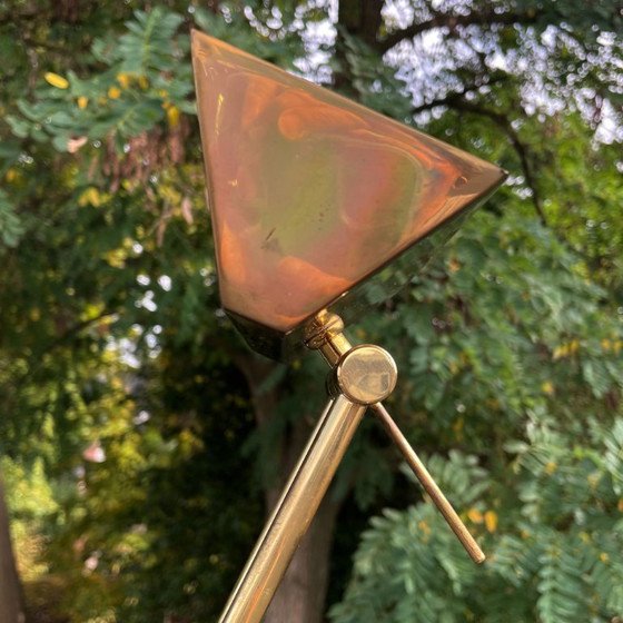 Lampada da terra vintage regolabile in ottone con dimmer – Lampade da terra, Brass, Metal (photo 10 of 23)