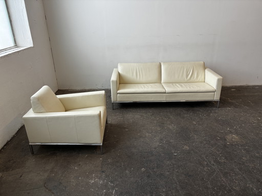 De Sede DS-4 Designergruppe Leder Sofa Sessel 