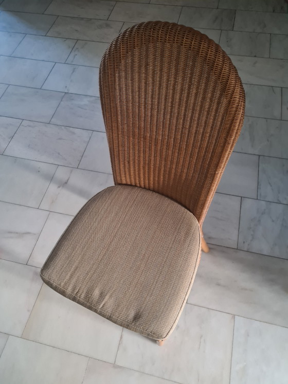 2 Chaises en rotin originales Loyd Loom Furniture – Chaises de salle à manger, Rattan (photo 2 of 6)