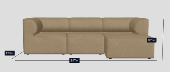 Eave Modular Sofa Audo – Textile (photo 7 of 7)