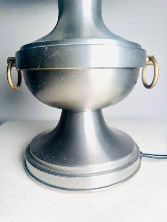 Image 1 of Lámpara de mesa metálica con forma de seta de Dijkstra Lampen, Países Bajos, década de 1960