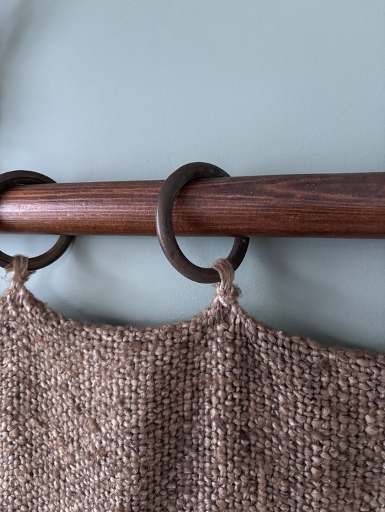 Image 1 of Groot vintage wandkleed 120x85 cm tweezijdig 