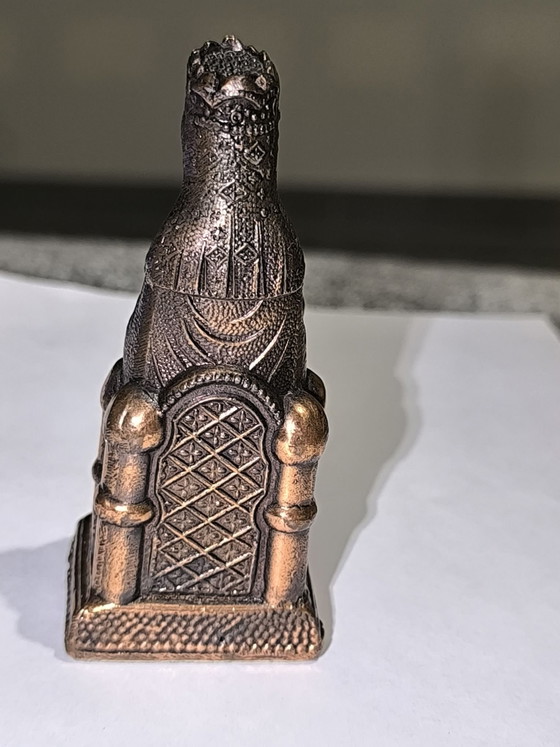 Vierge Noire de Montserrat, Sculptures, Métal (photo 5 sur 10)