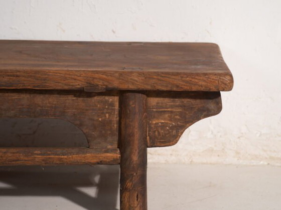 Mesa baja antigua de madera de olmo – China, circa 1900 – Mesas de centro (photo 36 of 39)
