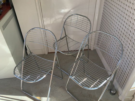 Image 1 of 6 Aland inklapbare draadstoelen