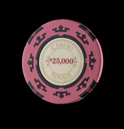Cornice da collezione 007 Casino Royale 2006 POKER FICHE 25.000 Oggetti di scena originali del film (photo 2 of 9)