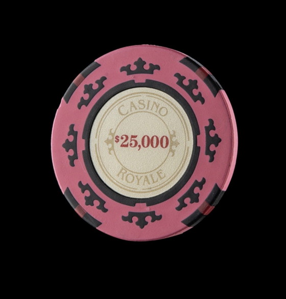 Cornice da collezione 007 Casino Royale 2006 POKER FICHE 25.000 Oggetti di scena originali del film (photo 2 of 9)