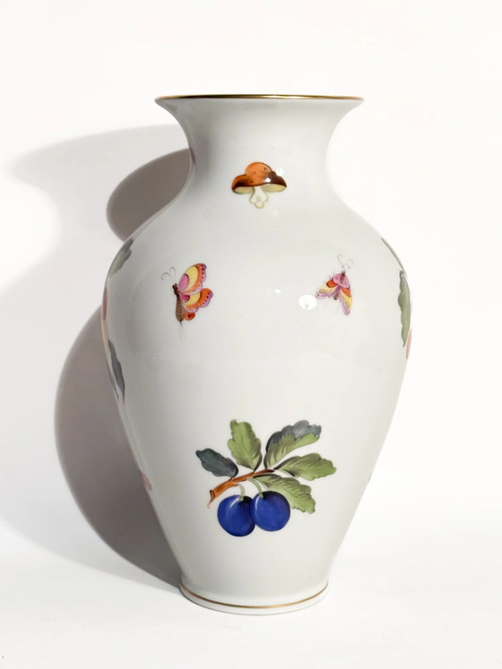 Herend Market Garden Porcelain Vase, 1980s (photo 4 of 9)